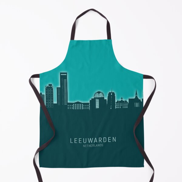 Item preview, Leeuwarden The Netherlands Skyline designed and sold by ArtPrints.