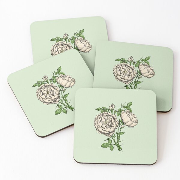 Item preview, Cream Cupped Rose Bloom Full 26-40 Petals In 3+ Rows designed and sold by Rachael Taylor.