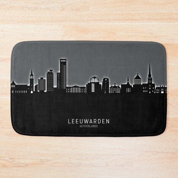 Item preview, Leeuwarden The Netherlands Skyline designed and sold by ArtPrints.