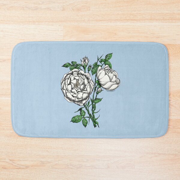 Item preview, White Cupped Rose Bloom Full 26-40 Petals In 3+ Rows designed and sold by Rachael Taylor.