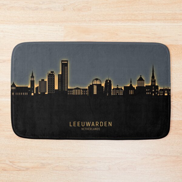 Item preview, Leeuwarden The Netherlands Skyline designed and sold by ArtPrints.