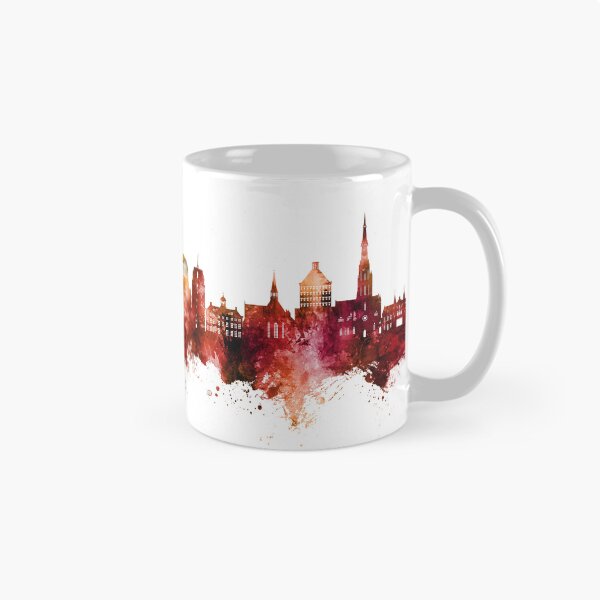 Item preview, Leeuwarden The Netherlands Skyline designed and sold by ArtPrints.