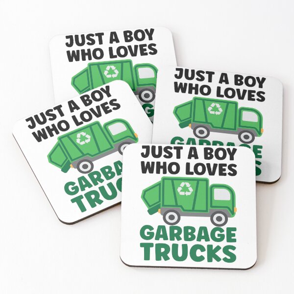 Item preview, Boys Love Garbage Trucks designed and sold by Stacey Burt creative Designs.