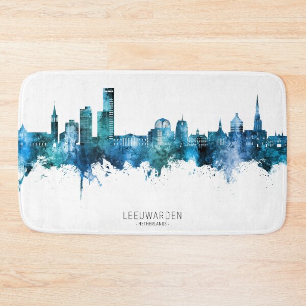 Item preview, Leeuwarden The Netherlands Skyline designed and sold by ArtPrints.