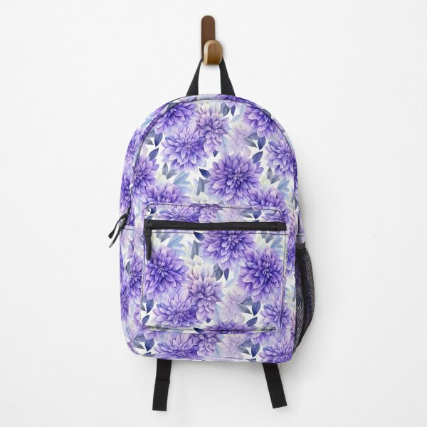 Item preview, Purple Dahlia Flower Pattern designed and sold by ViidoriImagine.