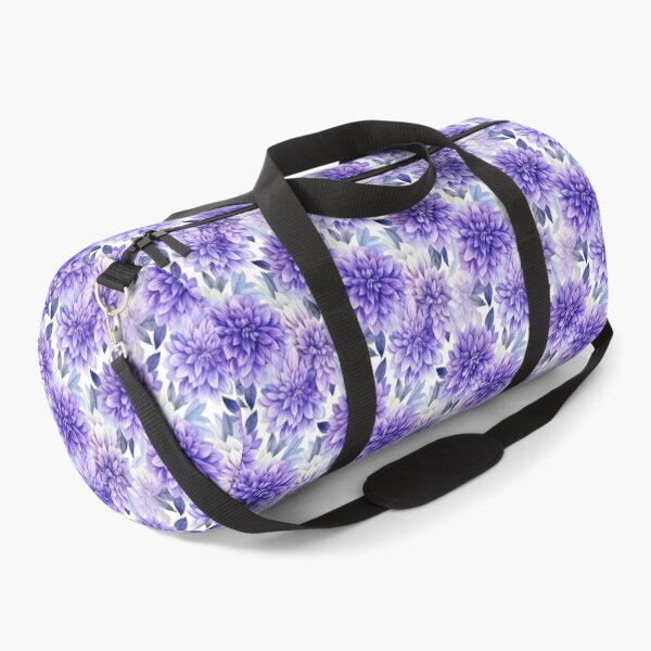 Item preview, Purple Dahlia Flower Pattern designed and sold by ViidoriImagine.