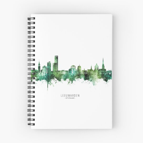 Item preview, Leeuwarden The Netherlands Skyline designed and sold by ArtPrints.