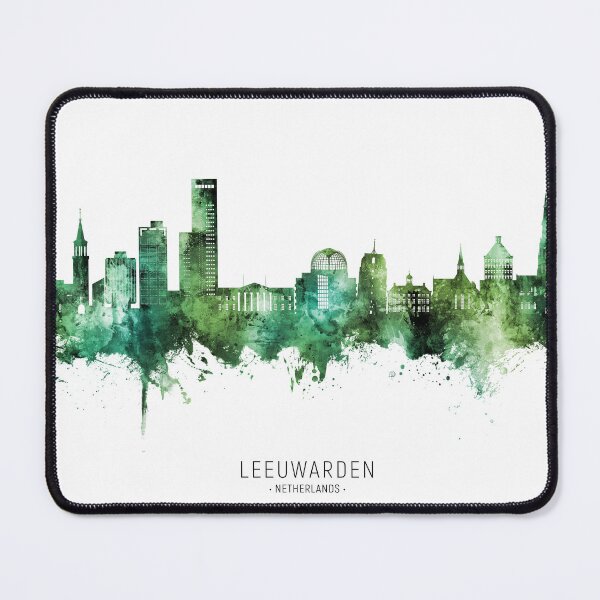 Item preview, Leeuwarden The Netherlands Skyline designed and sold by ArtPrints.