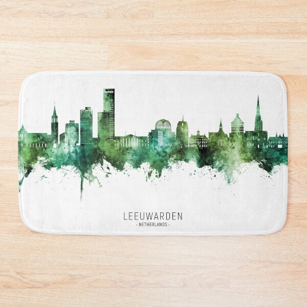 Item preview, Leeuwarden The Netherlands Skyline designed and sold by ArtPrints.