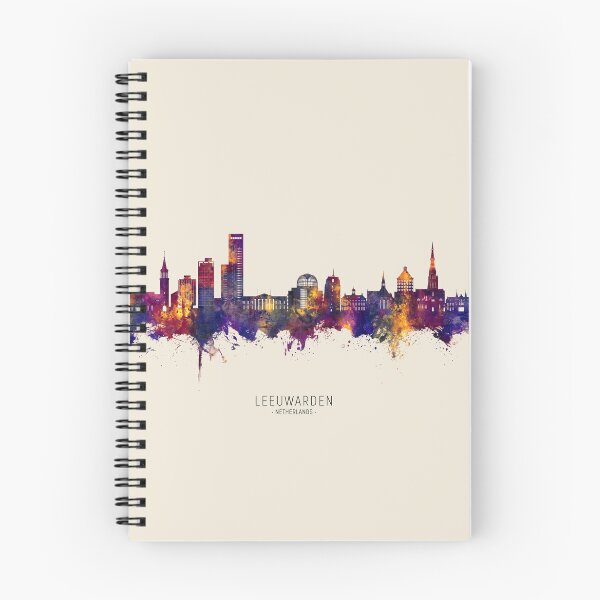 Item preview, Leeuwarden The Netherlands Skyline designed and sold by ArtPrints.