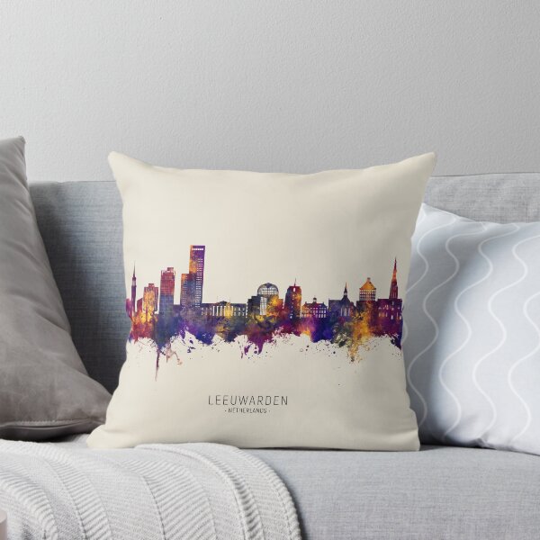 Item preview, Leeuwarden The Netherlands Skyline designed and sold by ArtPrints.