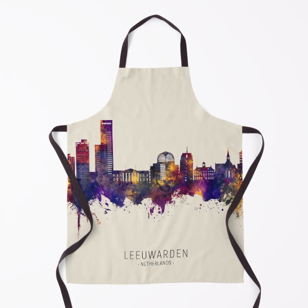 Item preview, Leeuwarden The Netherlands Skyline designed and sold by ArtPrints.
