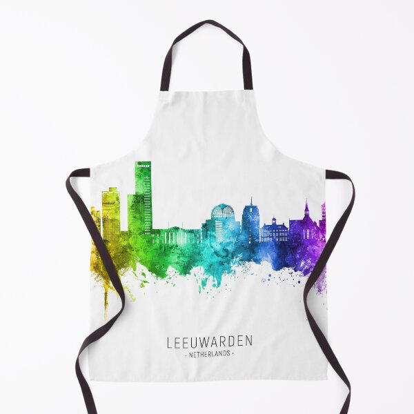 Item preview, Leeuwarden The Netherlands Skyline designed and sold by ArtPrints.