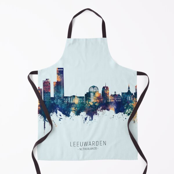 Item preview, Leeuwarden The Netherlands Skyline designed and sold by ArtPrints.