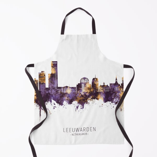 Item preview, Leeuwarden The Netherlands Skyline designed and sold by ArtPrints.