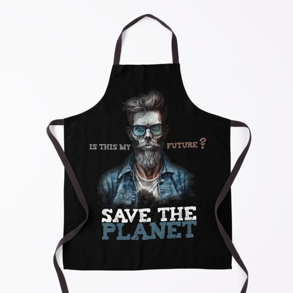 Item preview, Save the Planet 004 - Zombi-Hipster's dark premonition (on dark products) designed and sold by utopio-art.