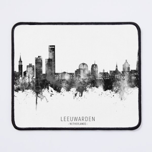 Item preview, Leeuwarden The Netherlands Skyline designed and sold by ArtPrints.