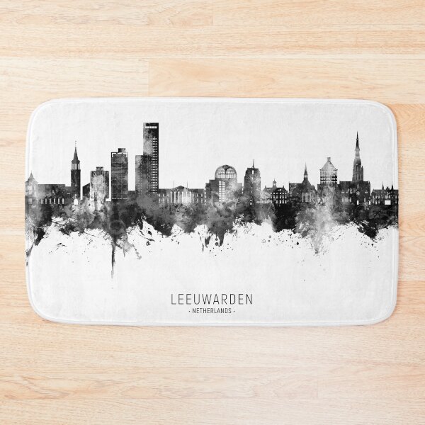 Item preview, Leeuwarden The Netherlands Skyline designed and sold by ArtPrints.