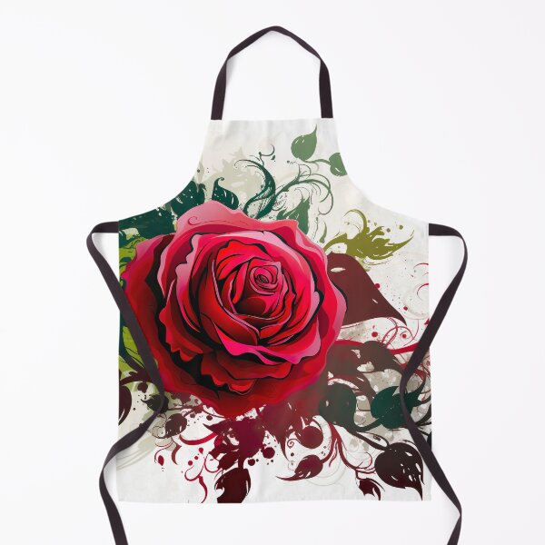 Item preview, Red Rose - Romantic Illustration in Vivid Style Ver. 2 designed and sold by MONDOPLY.