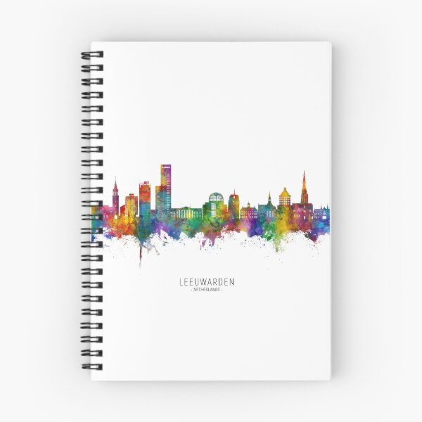 Item preview, Leeuwarden The Netherlands Skyline designed and sold by ArtPrints.