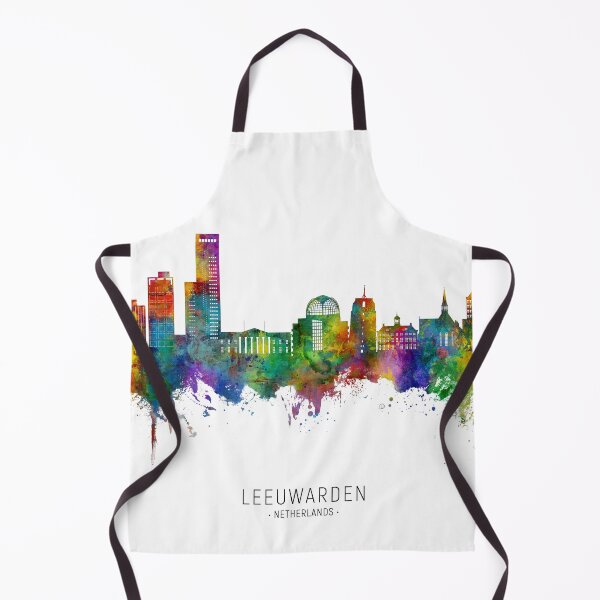 Item preview, Leeuwarden The Netherlands Skyline designed and sold by ArtPrints.