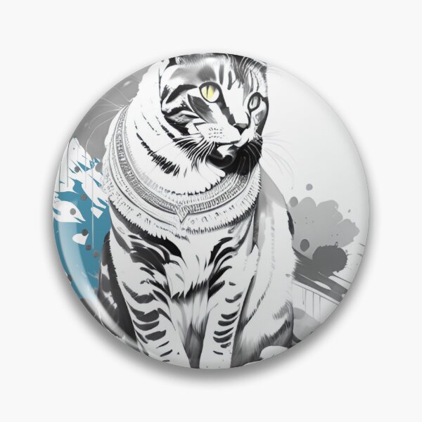 Item preview, Bombay Cat brush sketch by CallisC Arts  designed and sold by CallisC-Arts.