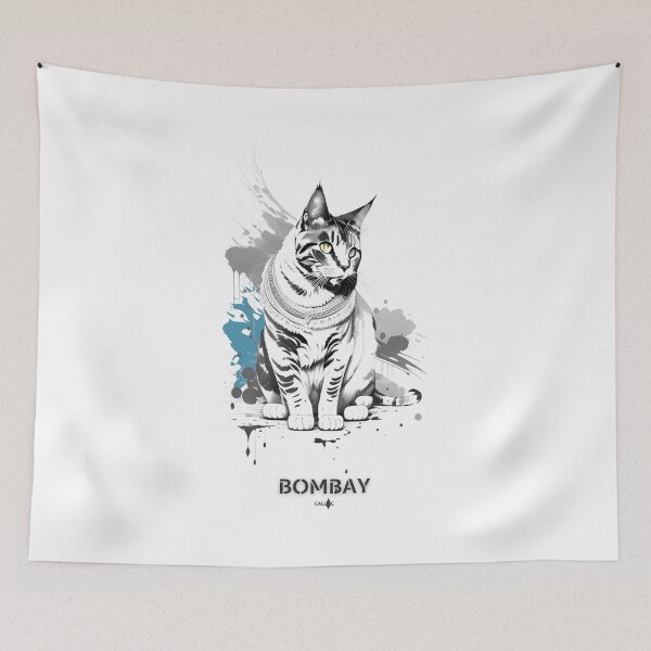 Item preview, Bombay Cat brush sketch by CallisC Arts  designed and sold by CallisC-Arts.