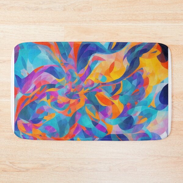 Item preview, Interpreting the Unseen: Journeying through Abstract Realms designed and sold by RedArtG09.