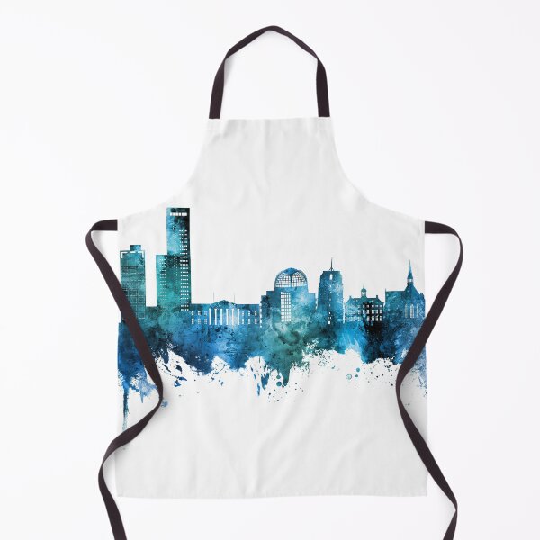 Item preview, Leeuwarden The Netherlands Skyline designed and sold by ArtPrints.