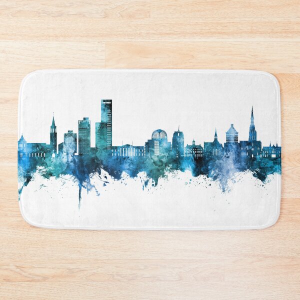 Item preview, Leeuwarden The Netherlands Skyline designed and sold by ArtPrints.