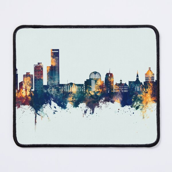 Item preview, Leeuwarden The Netherlands Skyline designed and sold by ArtPrints.