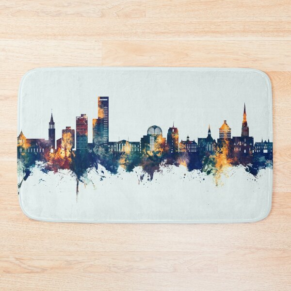 Item preview, Leeuwarden The Netherlands Skyline designed and sold by ArtPrints.