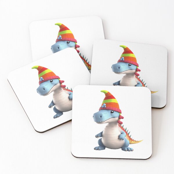 Item preview, Cute Dinosaur in a funny hat #4 designed and sold by Baart72.