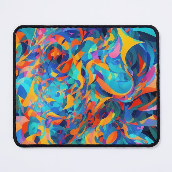 Item preview, Unveiling the Abstract Symphony: AI-guided Composition designed and sold by RedArtG09.