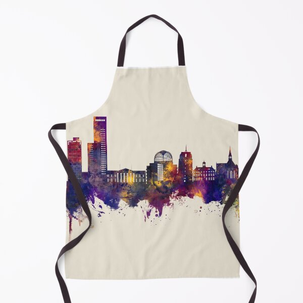 Item preview, Leeuwarden The Netherlands Skyline designed and sold by ArtPrints.