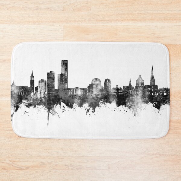 Item preview, Leeuwarden The Netherlands Skyline designed and sold by ArtPrints.