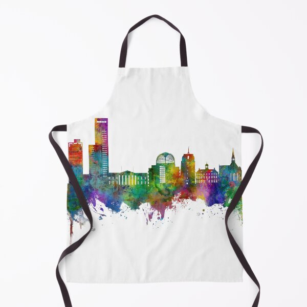 Item preview, Leeuwarden The Netherlands Skyline designed and sold by ArtPrints.