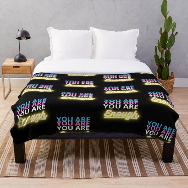 Item preview, YOU ARE ENOUGH Retro Art Neon Color designed and sold by GioFranBer.