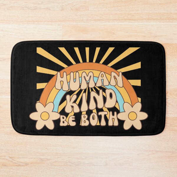Item preview, Human Kind Be Both Rainbow Retro designed and sold by SunfullyYours.