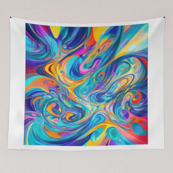 Item preview, Uncharted Artistic Territory: Discovering the Beauty of Abstract Expression designed and sold by RedArtG09.