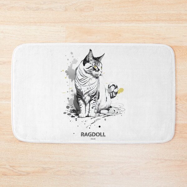 Item preview, Ragdoll cat brush sketch by CallisC Arts  designed and sold by CallisC-Arts.