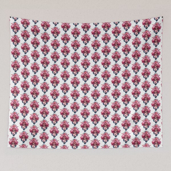 Item preview, Decoration with pink orchid and pearls designed and sold by kosmicwoman.