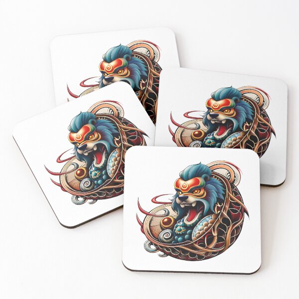 Item preview, Fu dog warrior designed and sold by Estalon.