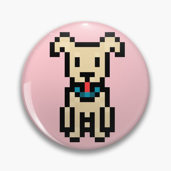 Item preview, Yellow Pixel Dog designed and sold by StrawHatBby.