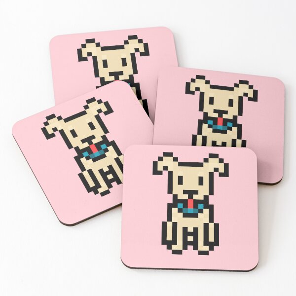 Item preview, Yellow Pixel Dog designed and sold by StrawHatBby.