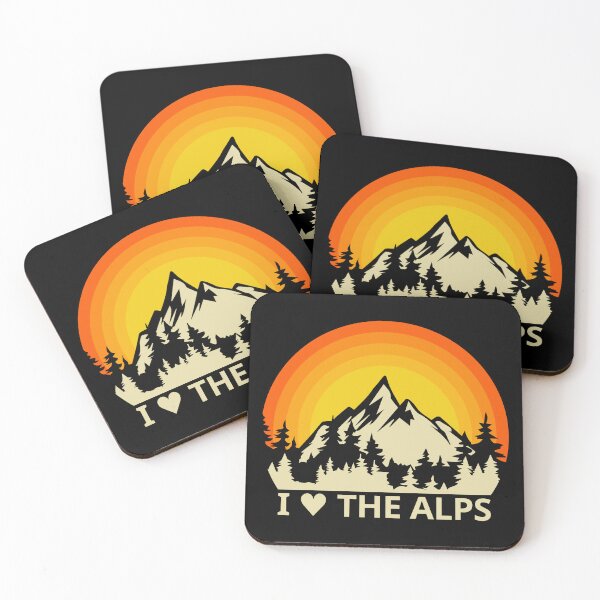 Item preview, I love the alps, mountains, freedom, nature designed and sold by Hypershirty.