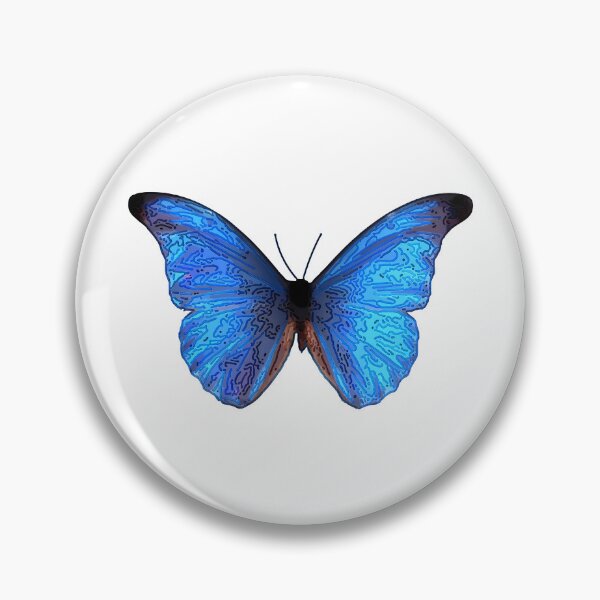 Item preview, Blue Butterfly Line Art Design designed and sold by Heathermarie321.
