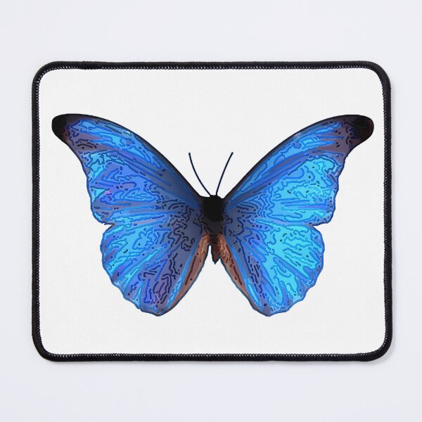 Item preview, Blue Butterfly Line Art Design designed and sold by Heathermarie321.