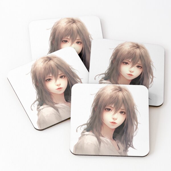 Item preview, Mysterious Manga Girl - Secrets and Intrigue designed and sold by Neuronexia.