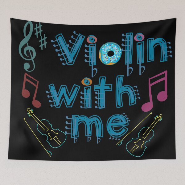 Item preview, Violin with Me Play Music with Me Violinist String Players designed and sold by SnarkyTeesMugs.